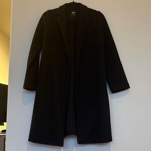 Zara | Long Black Pea Coat